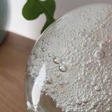 Crystal sulphide candle holder