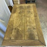 Old raw wood chest of drawers
