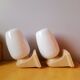 Wall light Erref in opaline.