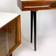 Modular Desks with White Glass Tops by Mojmir Pozar for Up Závody, 1960s