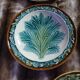 5 assiettes anciennes majolique Longchamp 