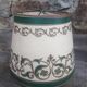 Lampe de chevet ancienne, pied laiton 1940