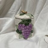 Pot en barbotine vintage 80s
