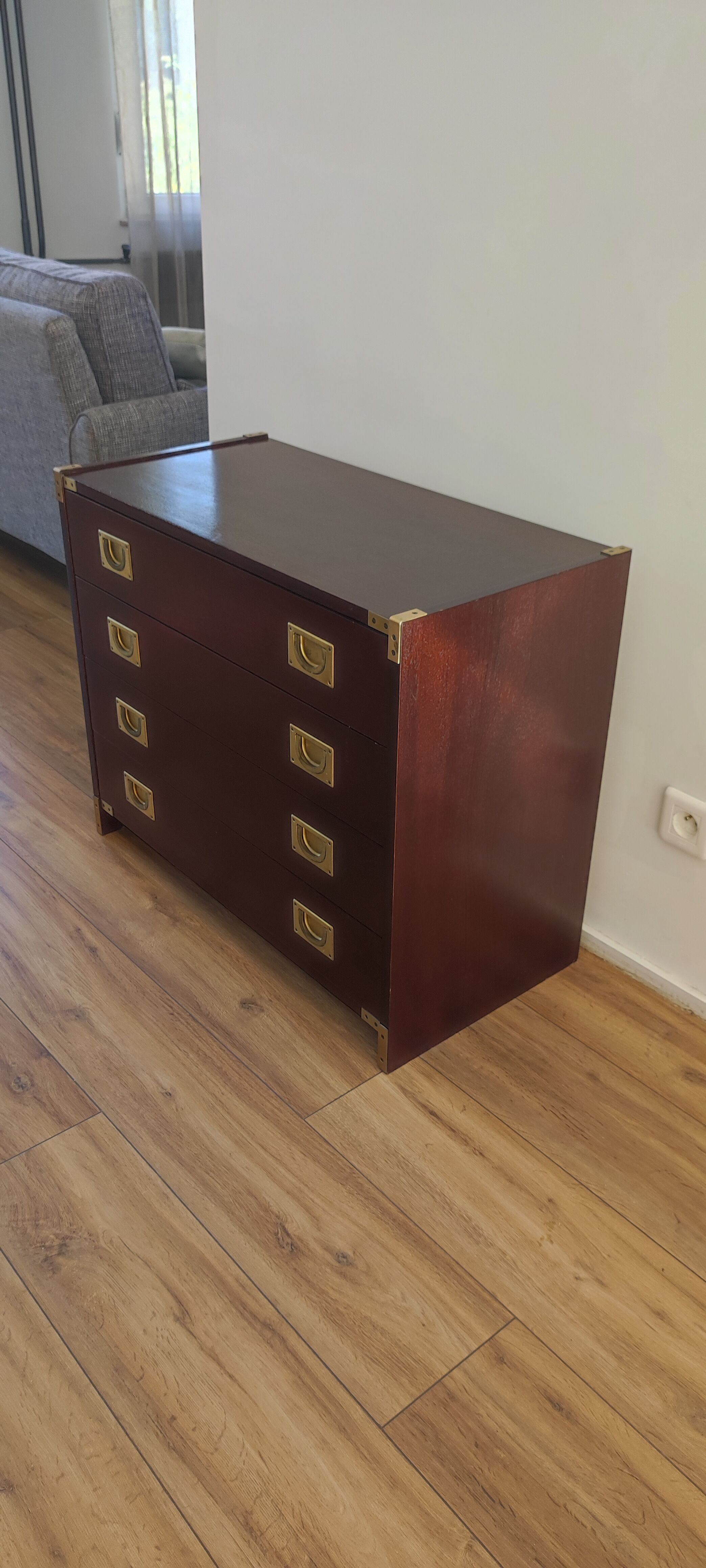 British military chest of drawers