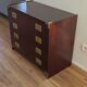 British military chest of drawers