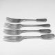 Set de 4 fourchettes C2F selon le motif mazovien