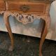 Louis XV style console with marble top