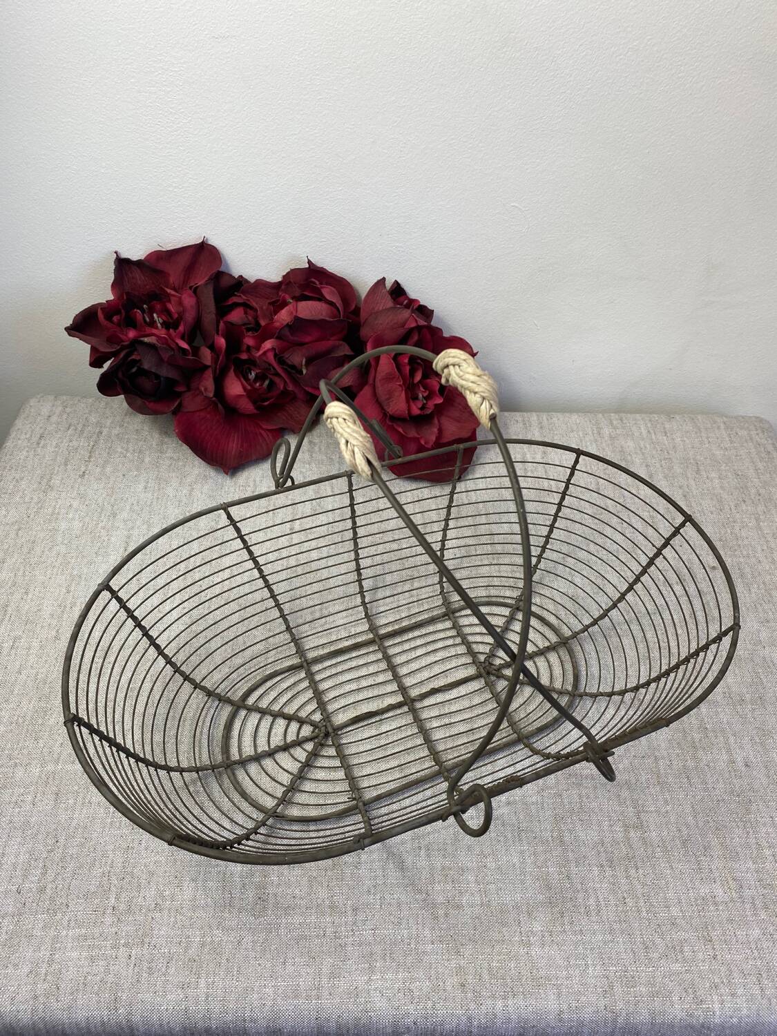 Country metal basket