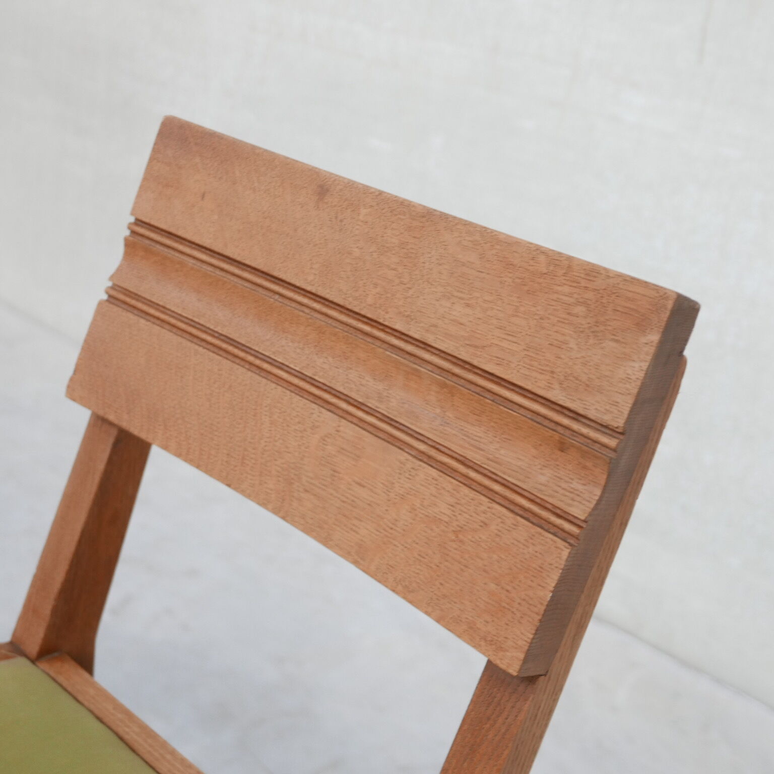 Set of six  art deco dining chairs