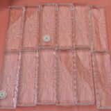 12 carries crystal knives from Val Saint Lambert