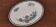 Ancien plat ovale terre de fer manufacture st amand modèle: daisy