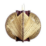 Rope and plastic suspension