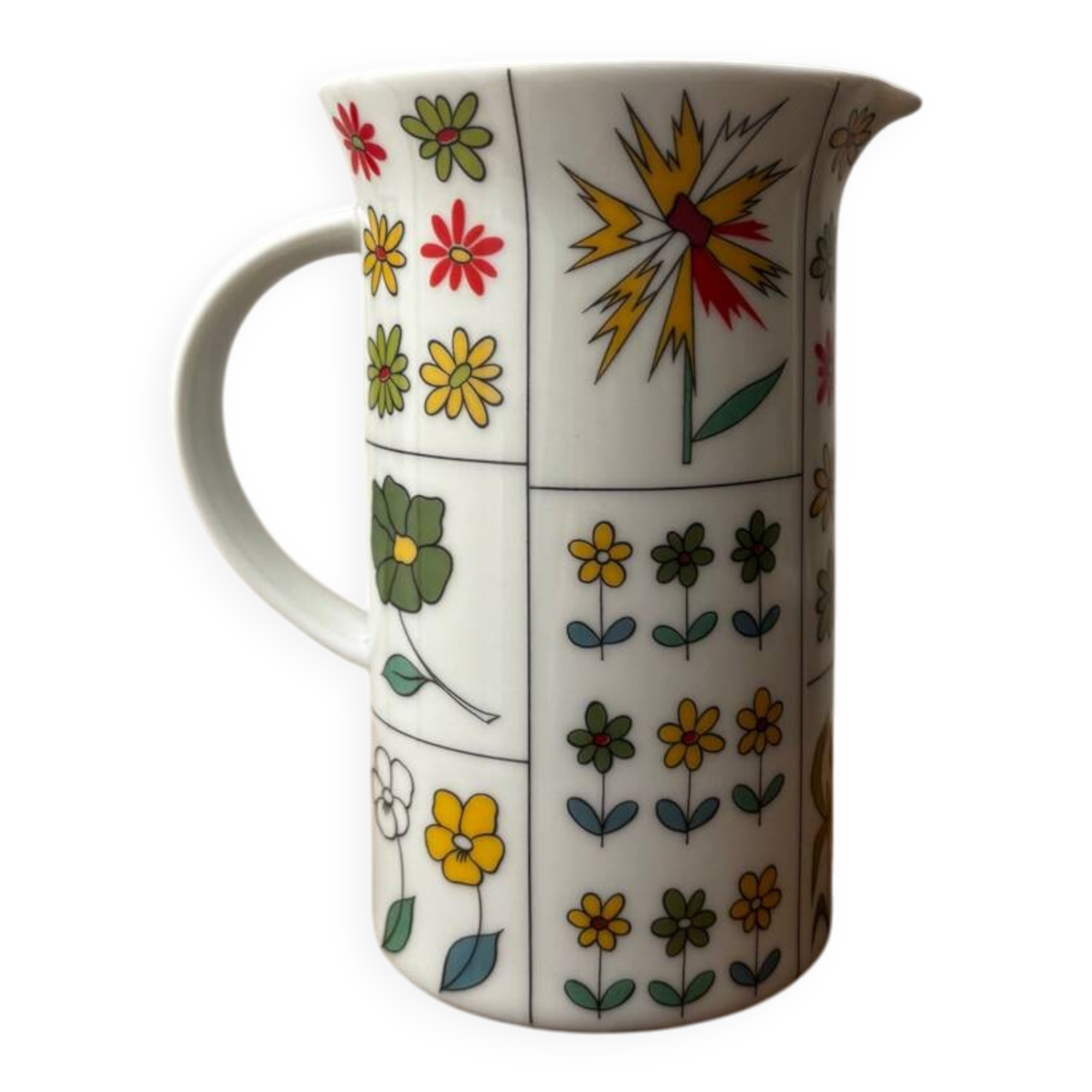 Vintage rétro pichet pot a lait crémier en porcelaine Rosenthal