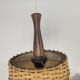 Vintage scandinavian rattan hanging 1960s