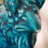 Heather cock in earthenware