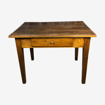 1900s walnut farmhouse/desk table