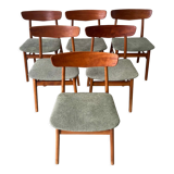 Vintage set of 6 chairs