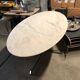 Oval marble table  1970
