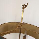 Lamp heating pad bronze Empire style