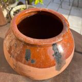 Terracotta pottery jar