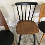 Set of 4 vintage chairs 1960