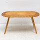 Mid century rattan stool by Jan Kalous for ÚLUV, 1960´s, Czechoslovakia