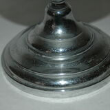Lamp cast aluminum design chrome 60's