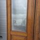 6 solid oak partition doors, 277cm in height (exceptional model)