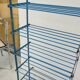 Set of 3 Rigidex iron storage locker shelves 1950s