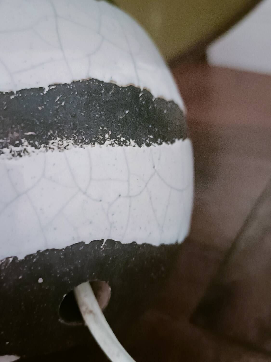 Lampe de chevet 60', grès et céramique