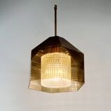 Mid-Century Scandinavian Glass Ceiling Light by Carl Fagerlund for Orrefors, 1960s