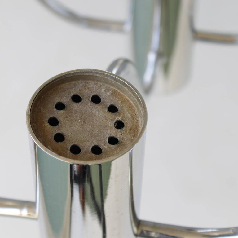 Chandelier in chrome by the Maison Sciolari