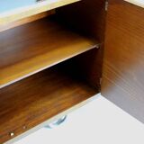 Restored Bauhaus Tubular Steel Cabinet with Secretary by R. Slezak, 1930s