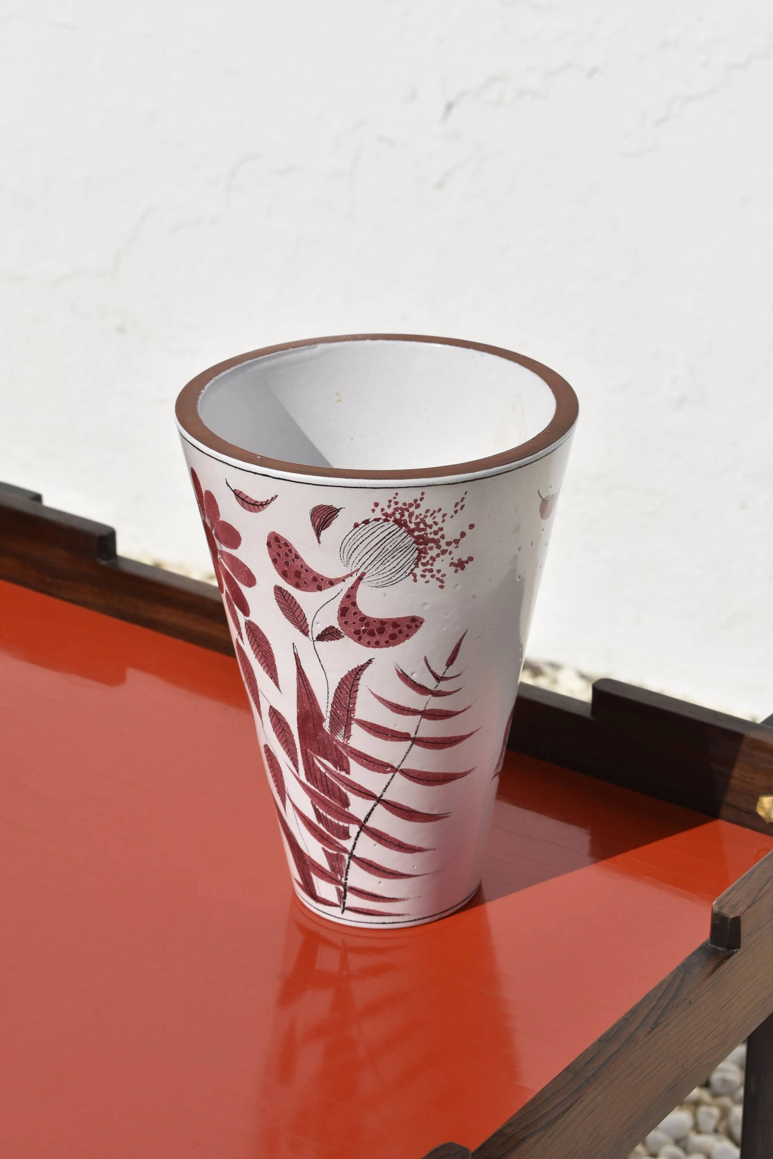 Vase en céramique Stig Lindberg