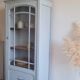 Parisian Art Deco glass cabinet