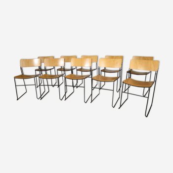 10 chairs Sultana reedition year 80