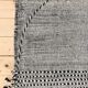 Moroccan Berber carpet Kilim Zanafi black and white 1, 47x1,04