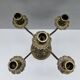 Antique patinated bronze chandelier