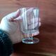 5 cavalier glasses 20 cl luminarc "sweden" model transparent vintage france
