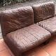 Tranas Sweden patchwork leather heaters by OVERMAN, 1970 Set of 2