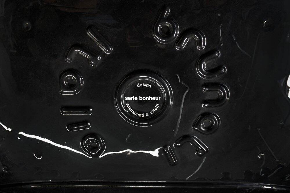 Divano Bonheur in pelle di Titina Ammannati e Giampiero Vitelli per Brunati, anni '70