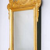 Shell mirror - Gilded Wood with Leaf - Mercury Ice - epoch: XVIIIth Century