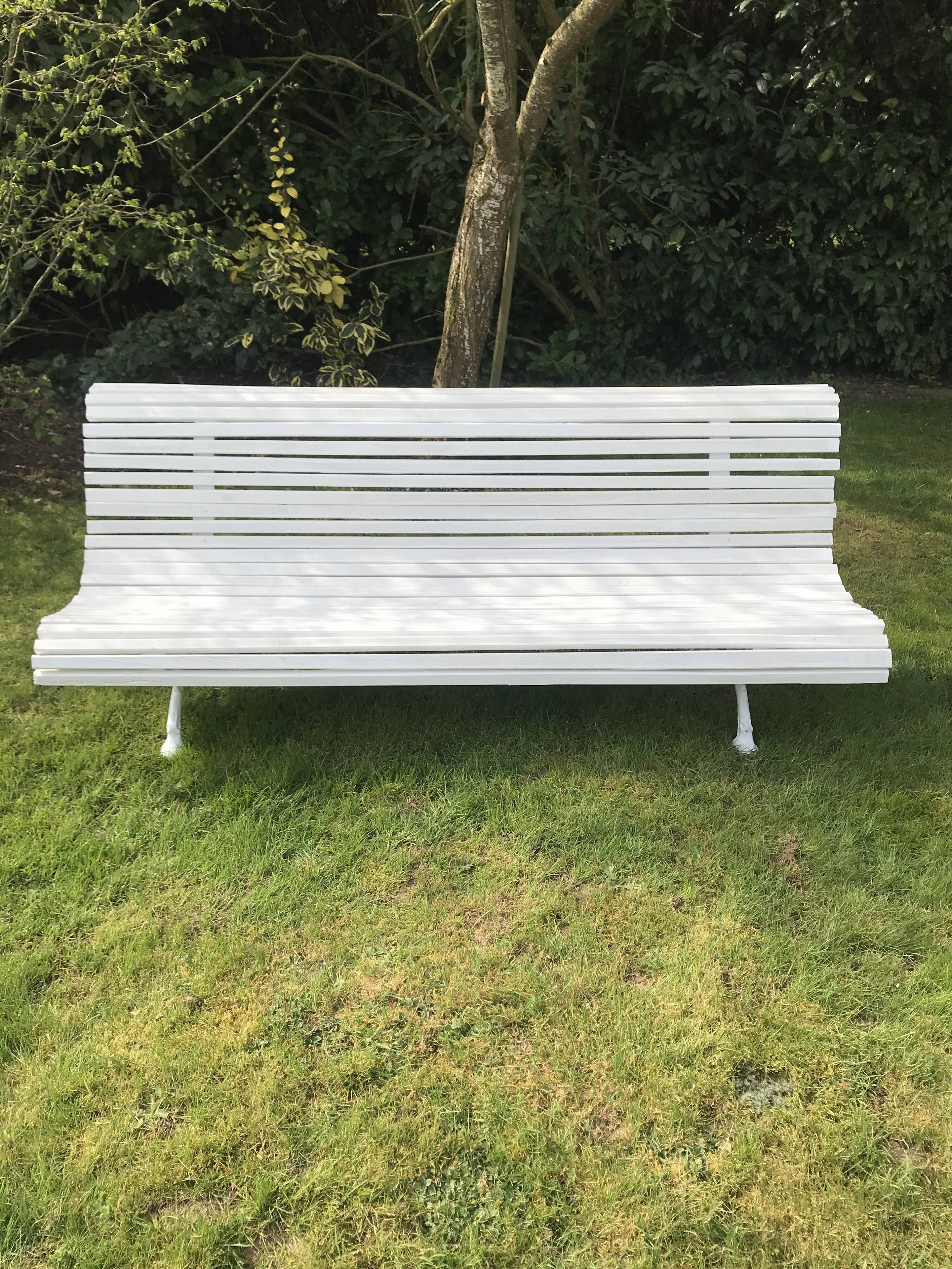Garden bench Louisiana oak 2 m