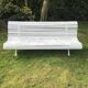 Garden bench Louisiana oak 2 m