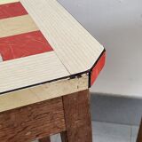 Pair of vintage formica stools 1950