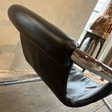 Pair of Orbita leather armchairs by Duncan & Dave Dickinson