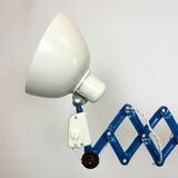 Industrial east german scissor lamp from Veb Zweckleuchtenbau Dresden 1960s
