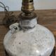 Alexandre Kostanda Rare Ceramic Leather-Rigged Lamp Base 1960