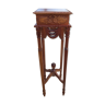 Exotic wood side table