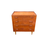 Scandinavian teak chest of drawers